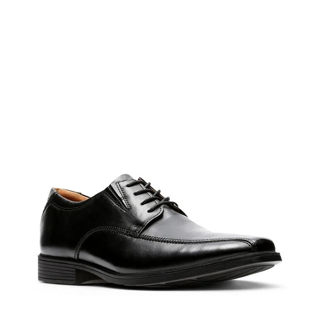 Pantofi barbati piele CLARKS Tilden Walk negru [2]