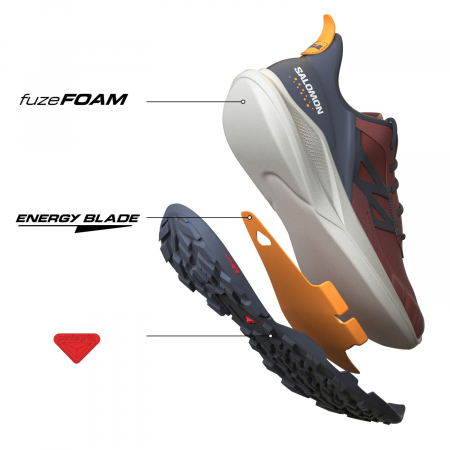 Pantofi drumetie barbati SALOMON OUTPULSE Gore-Tex indigo [8]
