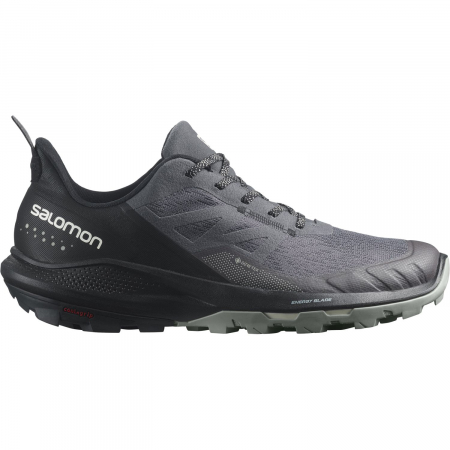 incaltaminte sport si outdoor - Pantofi drumetie barbati SALOMON OUTPULSE Gore-Tex indigo