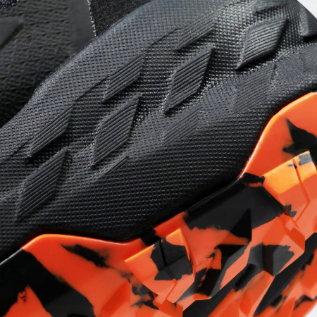 Pantofi hiking barbati MAMMUT Sertig II Low  negru-portocaliu [3]