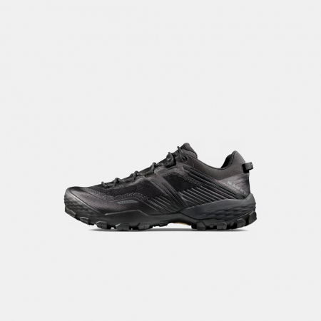 incaltaminte sport si outdoor - Pantofi hiking barbati MAMMUT Ducan II Low GTX negru