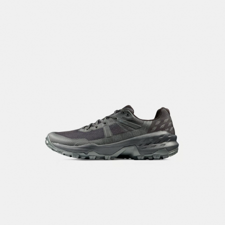 incaltaminte sport si outdoor - Pantofi hiking barbati MAMMUT Sertig II Low GTX negru