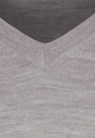 Pulover anchior merino barbati SEIDENSTICKER Shaped gri [1]