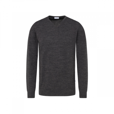 Pulovere - Pulover anchior merino barbati SEIDENSTICKER Shaped gri