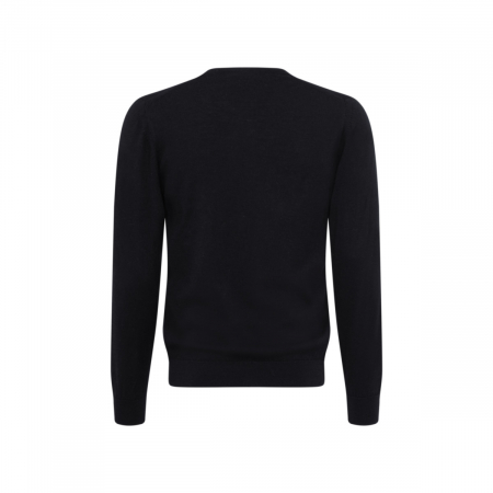 Pulover anchior merino barbati SEIDENSTICKER Shaped negru [1]