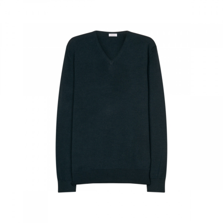 Pulovere - Pulover anchior merino barbati SEIDENSTICKER Shaped verde