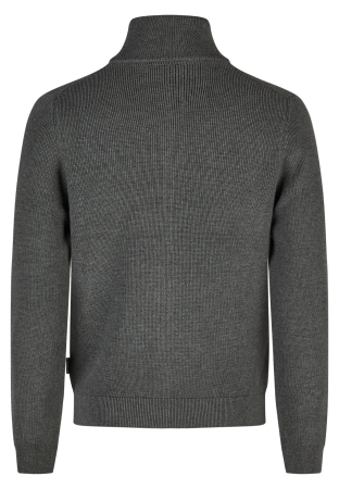 Pulover cardigan fermoar modal/bumbac barbati HECHTER antracit [1]