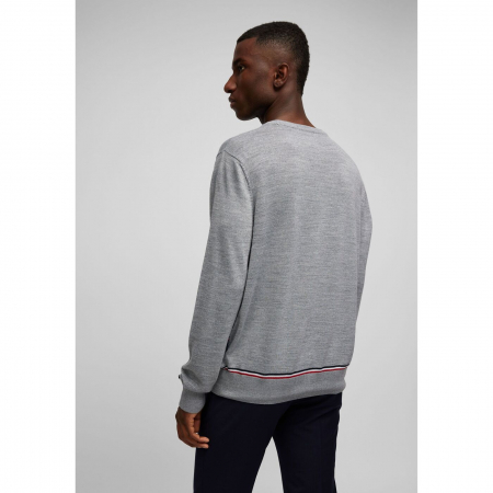 Pulover lana O-Neck barbati HECHTER 65015-132812 gri [5]