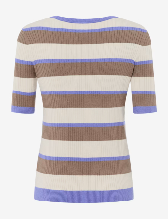 Pulover lana femei BRAX LYNN 375428-90191500 mov/bej dungi [1]