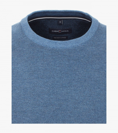 Pulover O Neck barbati CASA MODA bleu [2]