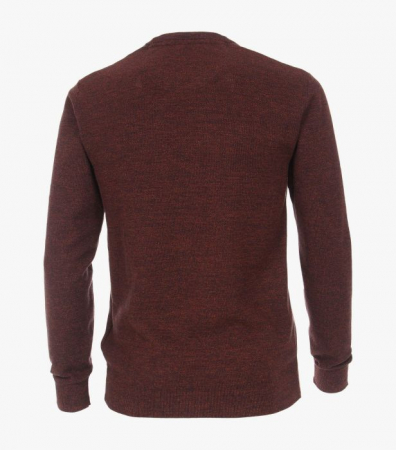 Pulover O-Neck bumbac barbati CASA MODA portocaliu inchis [1]