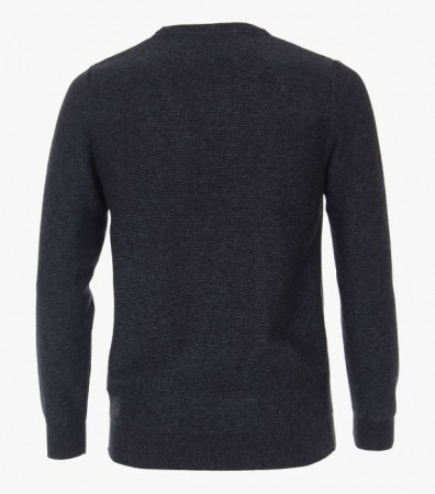 Pulover O-Neck bumbac/casmir barbati CASA MODA bleumarin [1]