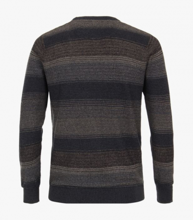 Pulover O Neck bumbac barbati CASA MODA bleumarin dungulite [1]