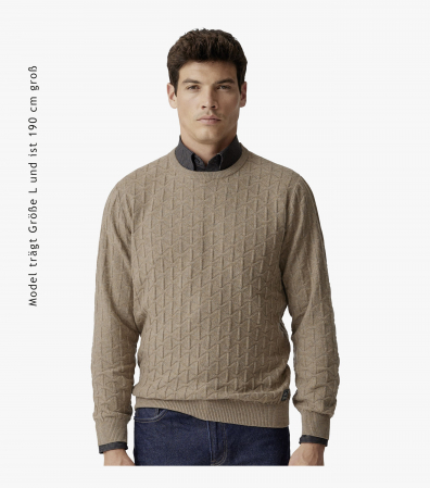 Pulover O Neck 434160300/623 XXL camel [3]
