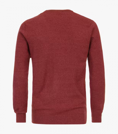 Pulover O Neck structurat barbati CASA MODA Atlantic Spirit rosu [1]