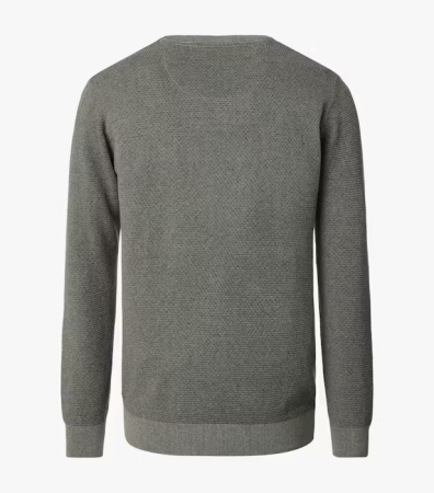 Pulover O Neck bumbac texturat barbati CASA MODA verde [1]