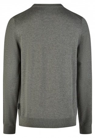 Pulover O Neck bumbac/modal barbati HECHTER 65003-142801 gri [1]