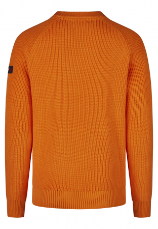 Pulover O-Neck bumbac barbati HECHTER 65014-132811 portocaliu [1]