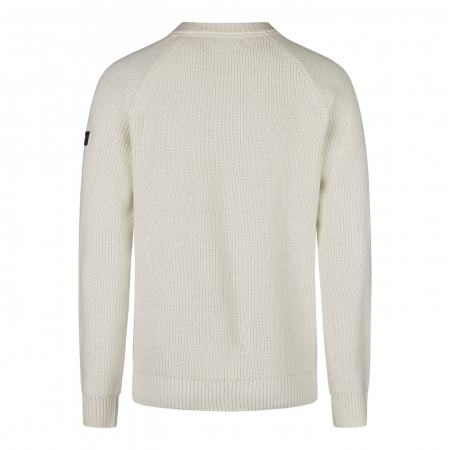 Pulover O-Neck bumbac barbati HECHTER 65014-132811 alb [1]