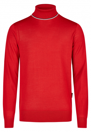 Pulovere - Helanca merino barbati HECHTER65016-132812 rosu