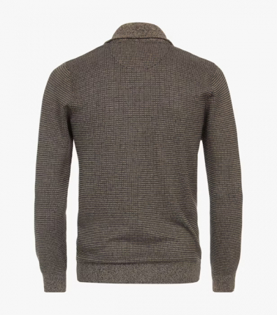 Pulover troyer bumbac barbati CASA MODA structurat bej [2]