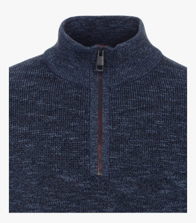 Pulover troyer barbati CASA MODA bleumarin melanj [1]