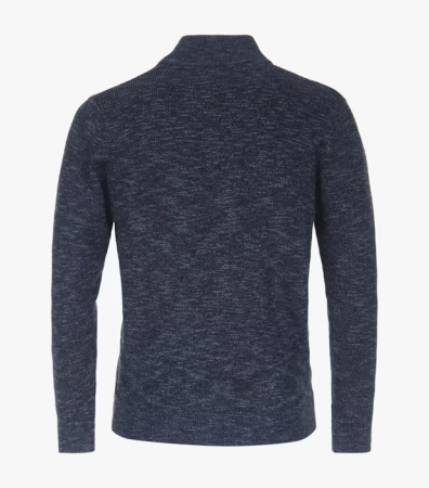 Pulover troyer barbati CASA MODA bleumarin melanj [2]