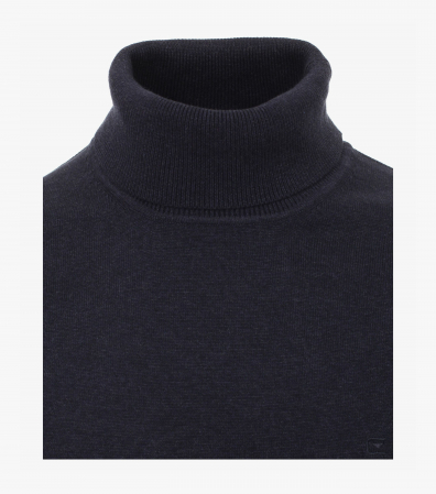 Pulover helanca bumbac barbati CASA MODA bleumarin [2]