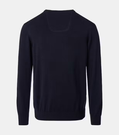Pulover anchior bumbac Pima barbati CASA MODA 004430 bleumarin [1]