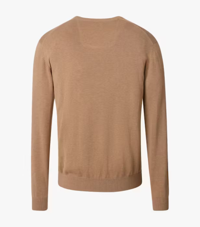 Pulover anchior bumbac Pima barbati CASA MODA 004430 camel [1]