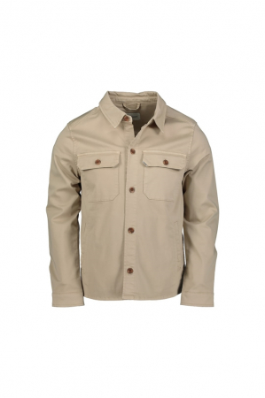 Camasi - Jacheta overshirt bumbac barbati REDPOINT Vanc bej