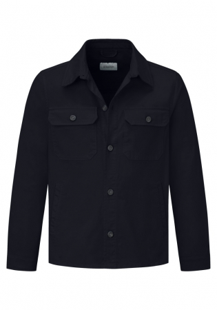 Camasi - Camasa overshirt bumbac barbati REDPOINT Vanc bleumarin