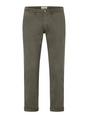 Pantaloni - Pantaloni chino bumbac Slim barbati REDPOINT Jasper oliv