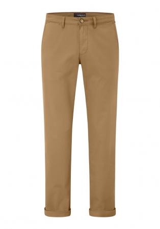 pantaloni chino - Pantaloni chino bumbac Slim barbati REDPOINT Jasper camel