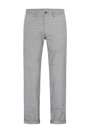 pantaloni chino - Pantaloni chino subtiri barbati REDPOINT Jasper Slim gri