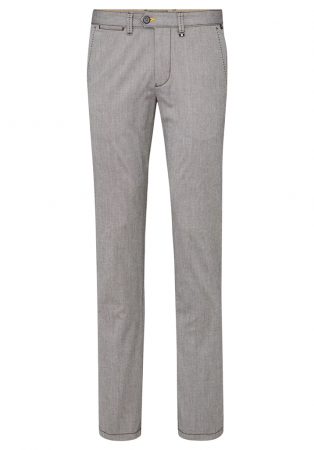 pantaloni chino - Pantaloni chino bumbac barbati REDPOINT Jasper Slim bej
