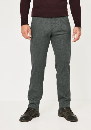 Pantaloni chino barbati REDPOINT Jasper gri [2]