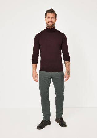 Pantaloni chino barbati REDPOINT Jasper gri [6]