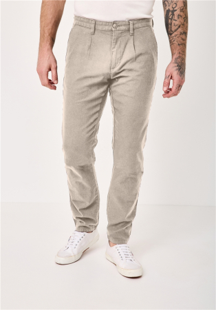 Pantaloni chino bumbac/in barbati REDPOINT Jasper bej [1]