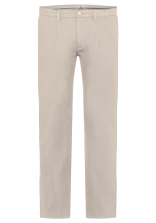 pantaloni chino - Pantaloni chino bumbac/in barbati REDPOINT Jasper bej
