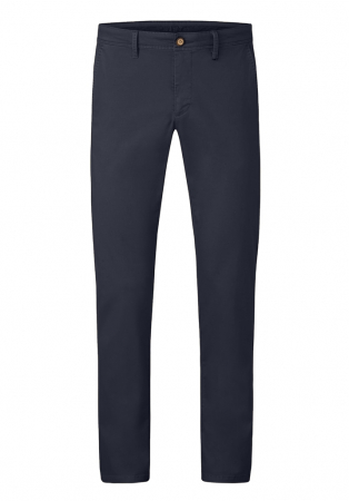 pantaloni chino - Pantaloni chino bumbac barbati REDPOINT Modern Jasper bleumarin