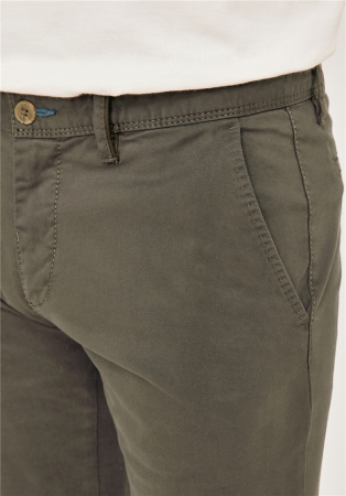 Pantaloni chino bumbac barbati REDPOINT Modern Jasper oliv [5]