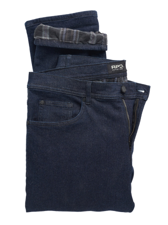 Blugi termici bumbac barbati REDPOINT Langley bleumarin [6]