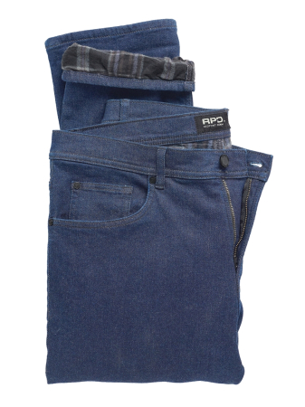 Blugi termici bumbac barbati REDPOINT Langley albastru [5]