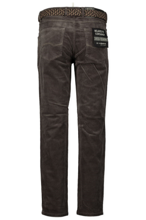Pantaloni velur 5buzunare bumbac barbati REDPOINT Milton gri [1]