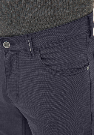 Pantaloni 5 buzunare bumbac barbati REDPOINT Milton beumarin pepit [4]