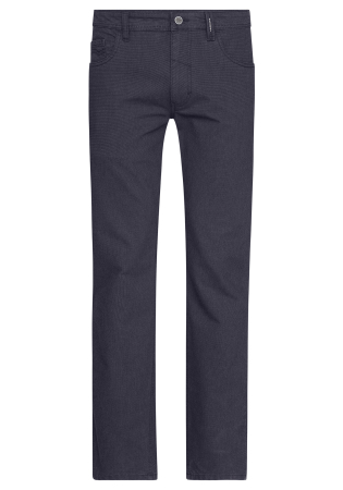 pantaloni 5 buzunare - Pantaloni 5 buzunare bumbac barbati REDPOINT Milton beumarin pepit