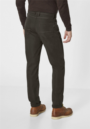 Pantaloni 5 buzunare barbati REDPOINT Milton oliv inchis [4]