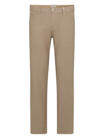 pantaloni 5 buzunare - Pantaloni bumbac/in 5 buzunare barbati REDPOINT Milton bej