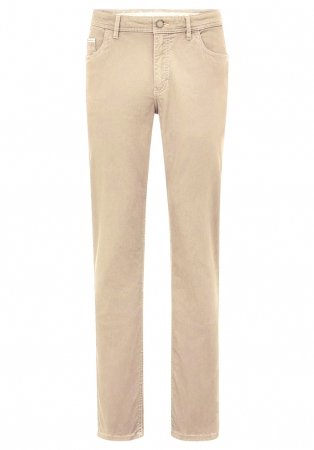Pantaloni - Pantaloni subtiri 5buzunare bumbac barbati REDPOINT Milton Modern bej
